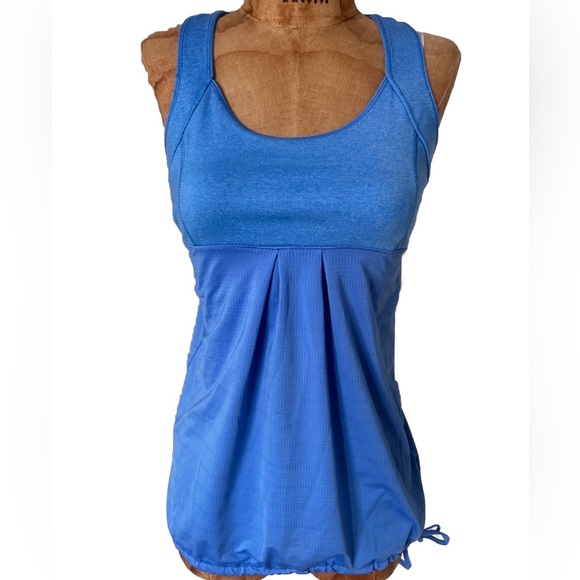 Old Navy Tops - EUC Old Navy Baggy Athletic Top Blue Drawstring S